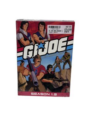 G.I. Joe A Real American Hero: Season 1.3 DVDs Bonus Features New In Package